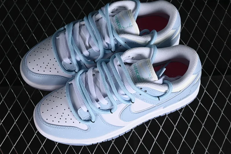 All categories Nk SB Dunk series Nk SB Dunk Low Low-top sneakers Nk Dunk Low Simple sky blue Sea salt and lemon SB strap low-top casual sneakers FJ7743-194
